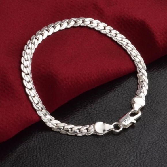 NEW Sterling Silver Bracelet 5MM Snake Chain - Picture 2 of 7